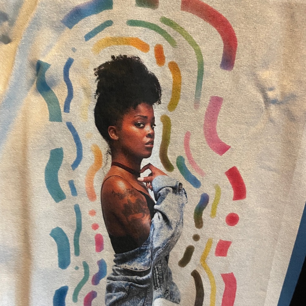 Graphic Tee with Colorful Design